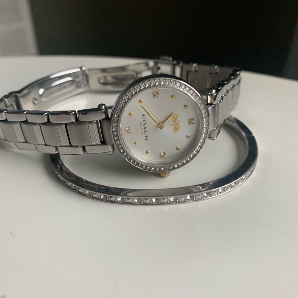 Coach Silver and Gold Women's Watch
